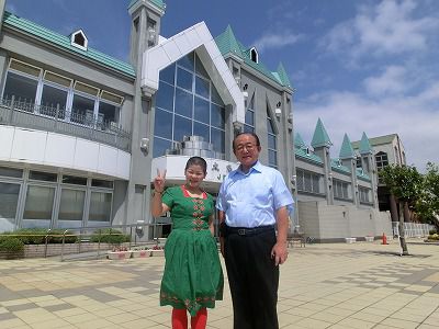 ◆三浦友加が高畠でロケしています。　　＠＠＠