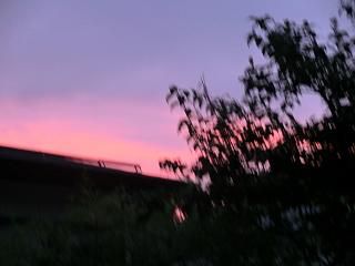 ◆今朝の朝焼け　　＠＠＠