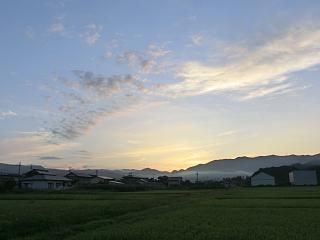 ◆まほろばの里の夜明け　　　＠＠＠