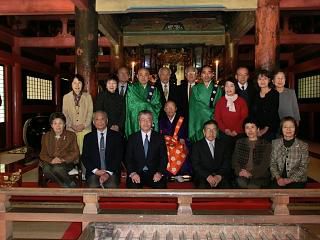 ◆『亀岡文殊堂連歌奉納式』開催　　＠＠＠