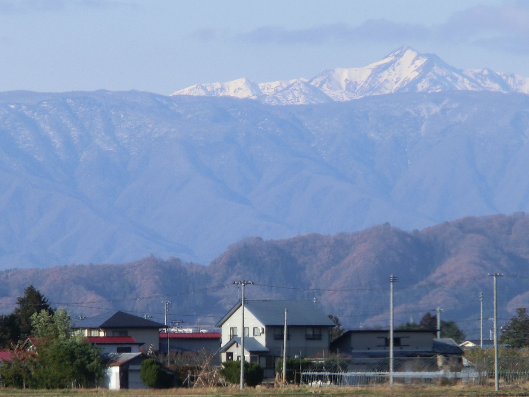 ◆現在の朝日連峰　　＠＠＠