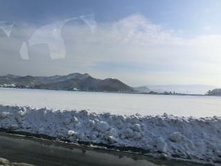 ◆車の中からのまほろばの里風景　　＠＠＠