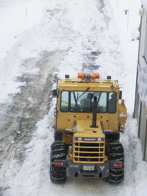 ◆除雪真っ盛りです。　　＠＠＠