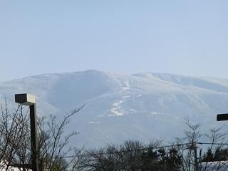 ◆　天気がよく　天元台スキー場が見えました。　　　＠＠＠