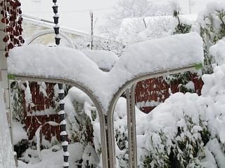 ◆今朝は本格的な積雪がありました。　　　＠＠＠