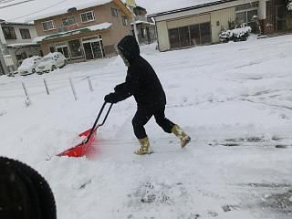 ◆しばらくぶりの除雪作業です。　　＠＠＠