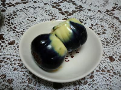 ◆今年の初物　茄子漬です。◆