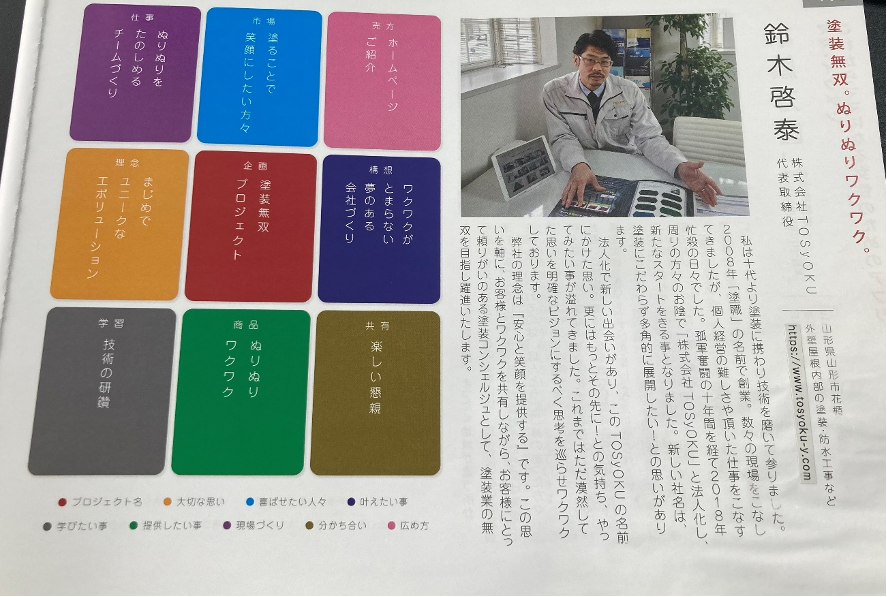 みちのくヴィジョン第二巻　宮城山形の草の根リーダー１１０人篇　に掲載