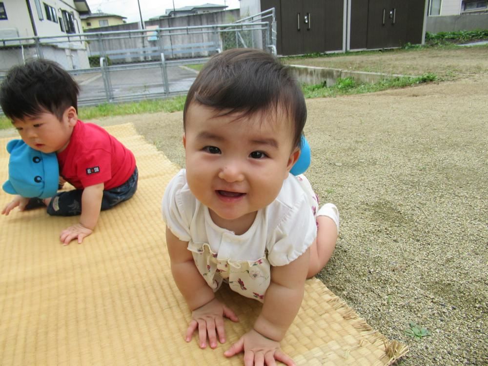 こうめ組　園庭あそび