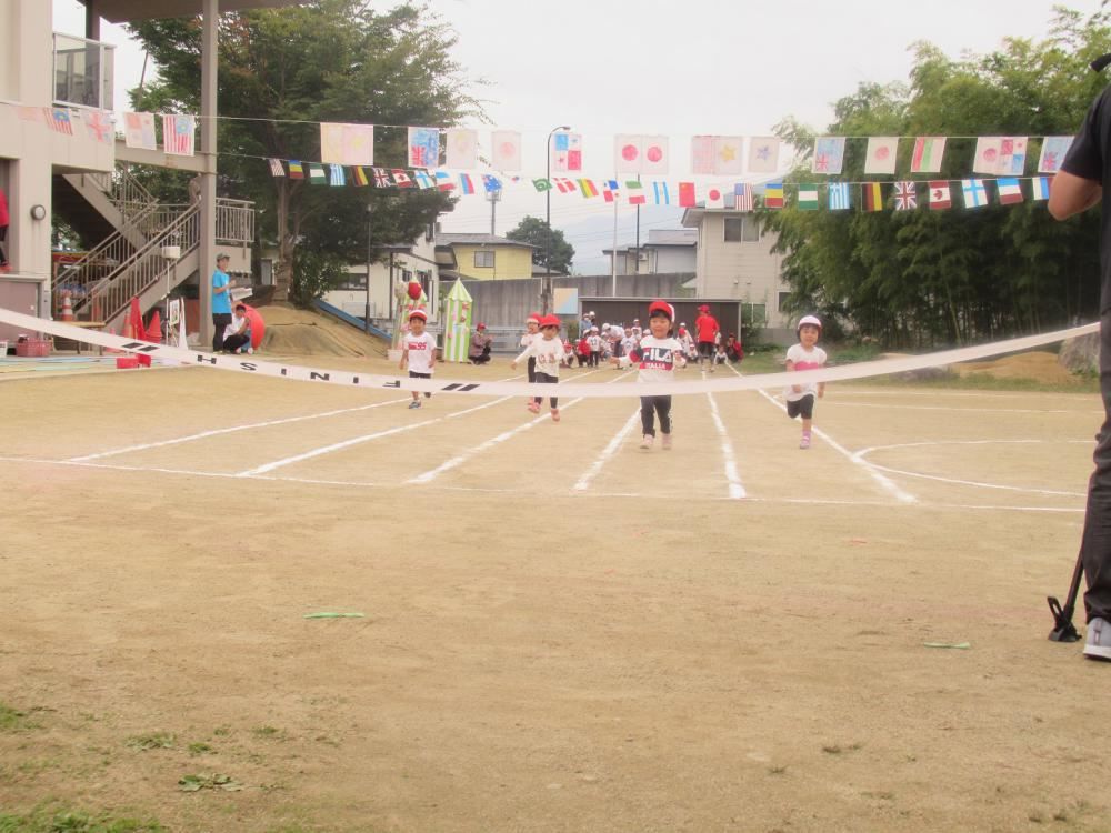 運動会　かけっこ