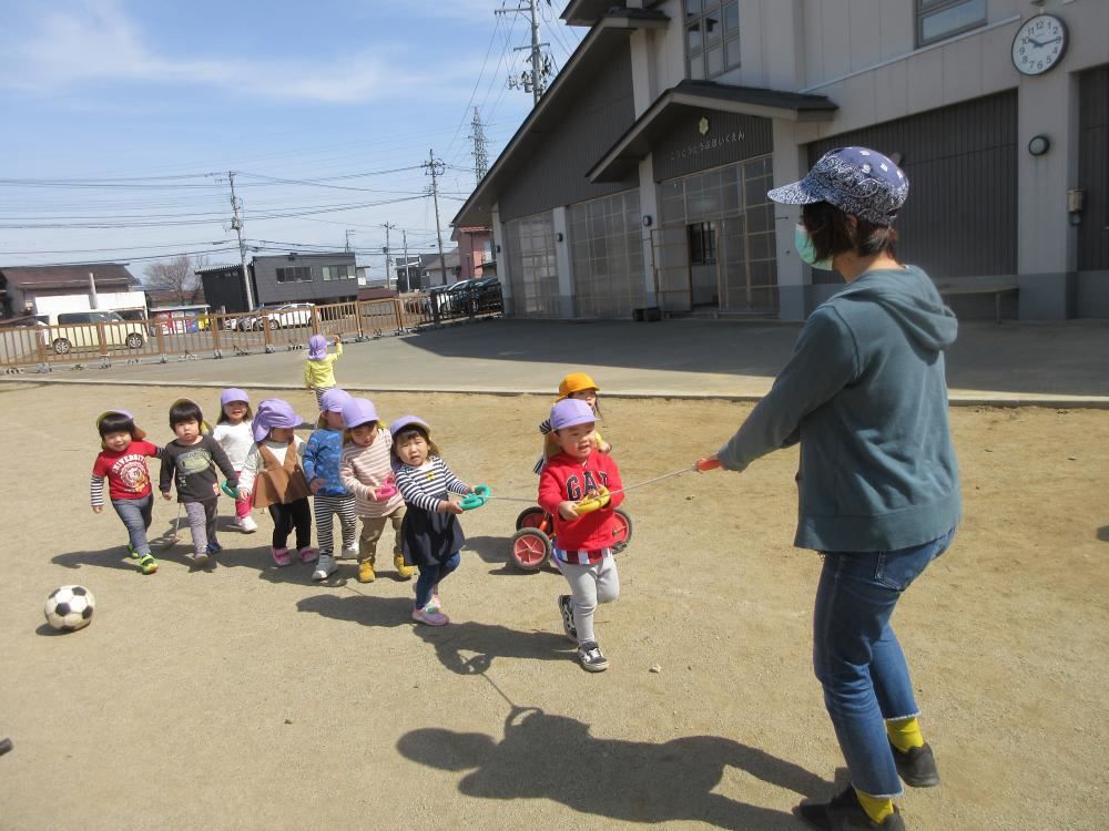 もも組さんになったよ！