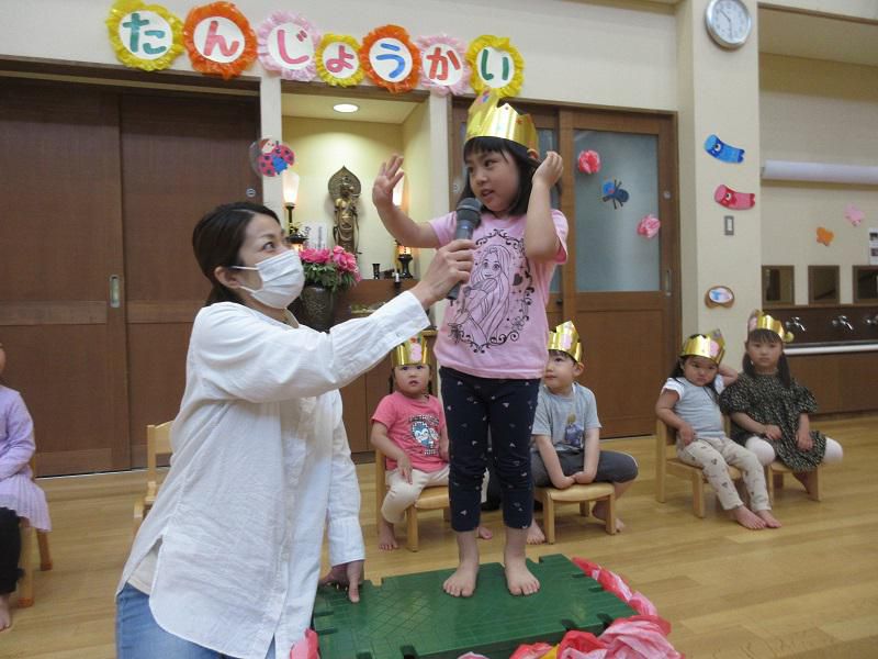 ５月生まれのお誕生会　その２