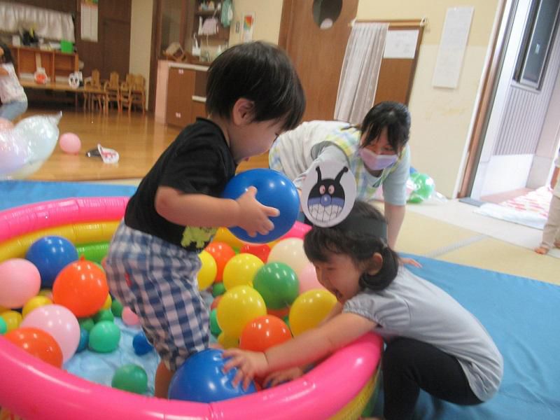 「夏祭りごっこ面白かったぁ～！！」
