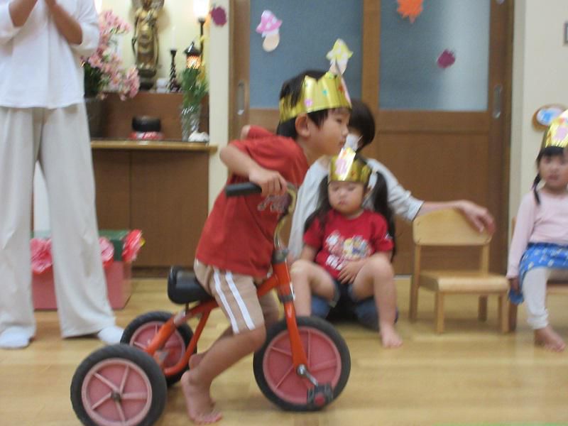 ９月生まれの誕生会