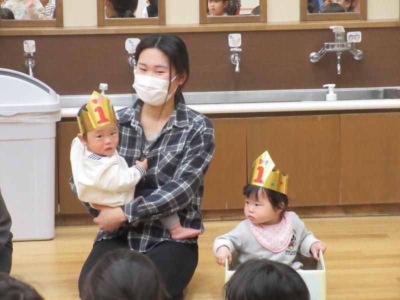 １２月生まれの誕生会