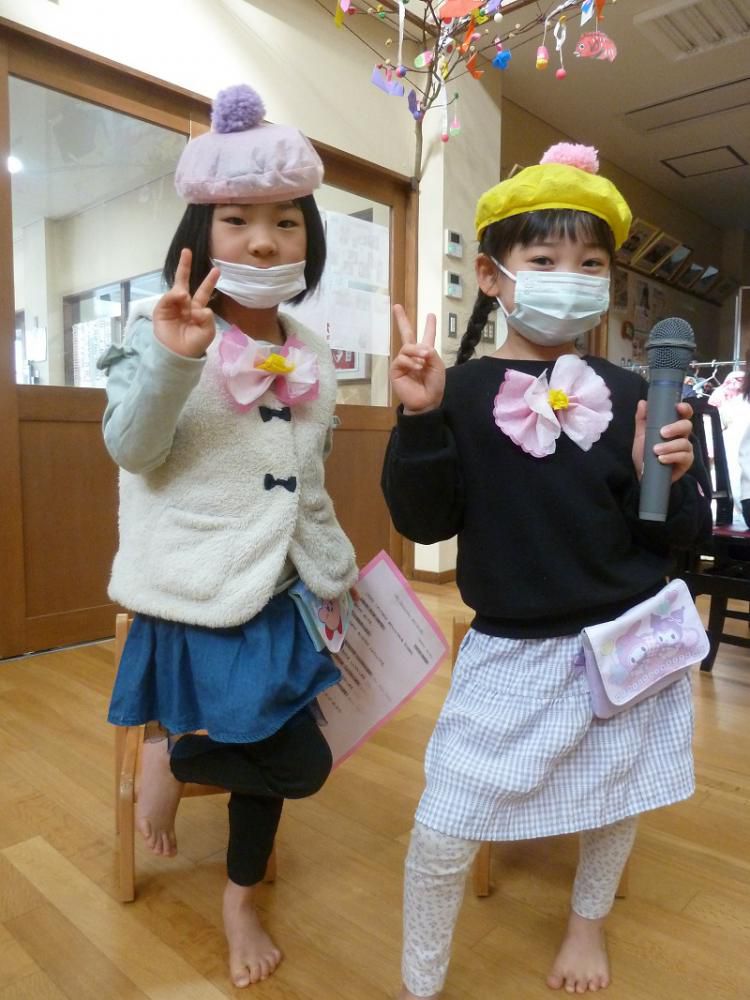 １月生まれの誕生会