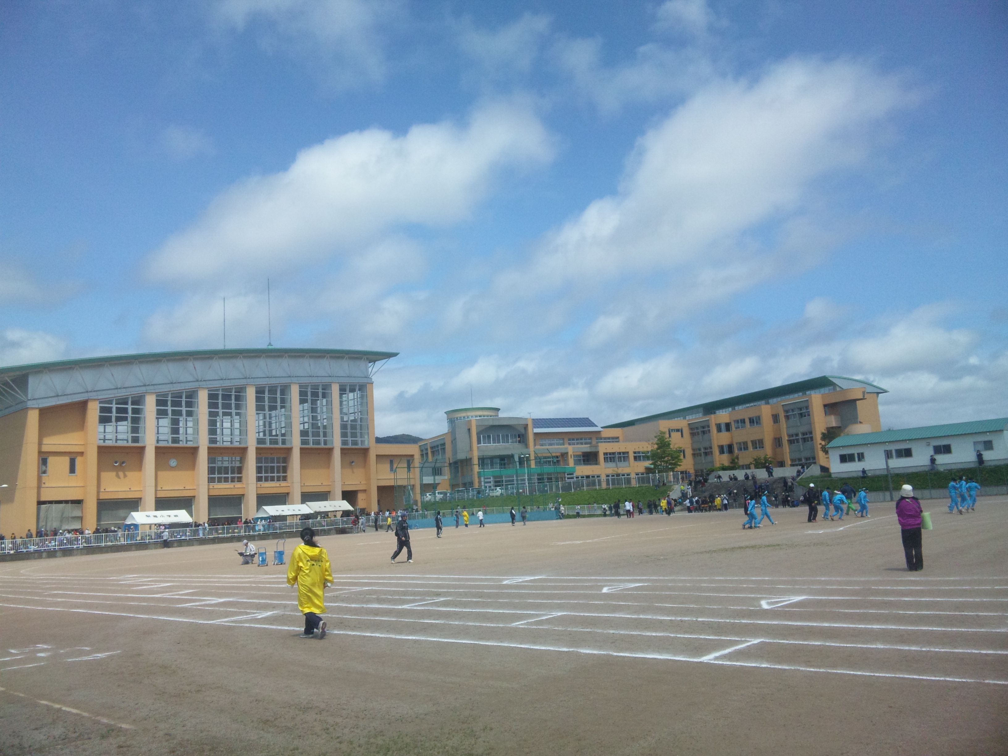 南陽市学童陸上記録会