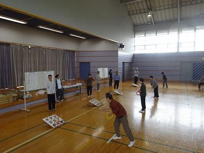 【輪投げ大会】開催しました。