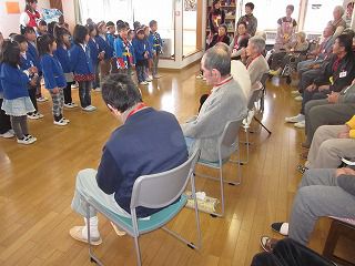 １月１７日　幼老交流会