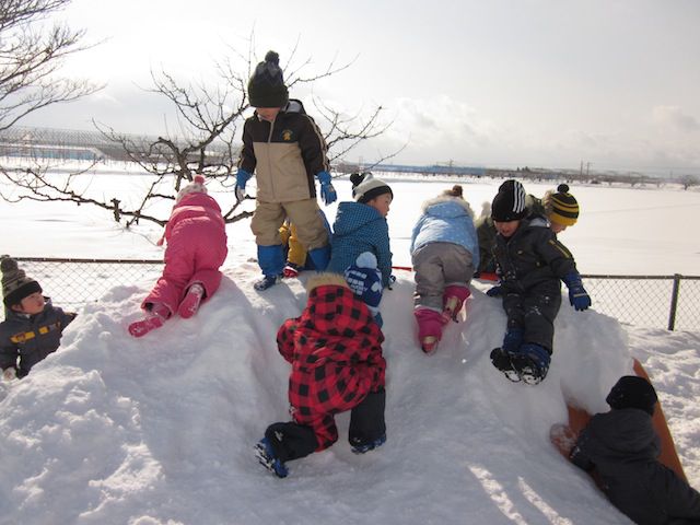 ２月園だよりの「おしらせ」