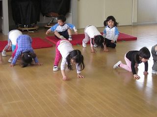 ５月９日　体育教室・水泳教室・英語であそぼう・内科健診