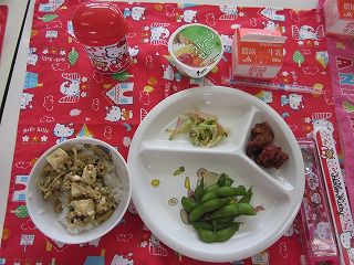 枝豆ごちそうさまでした
