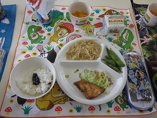 枝豆ごちそうさまでした