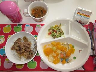 １０月２５日　給食参観