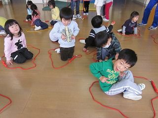 1月園だよりの「お知らせ」