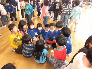 ２月１４日　沖郷小学校交流会　