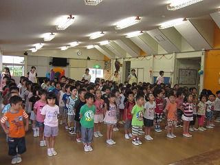 ８月２０日　２学期始業式