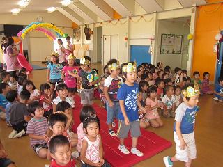８月２６日　誕生会