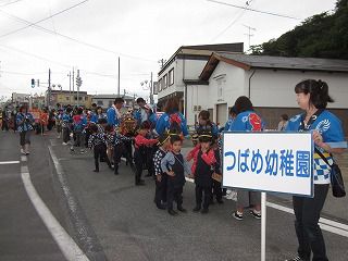 ９月７日　園児みこし　