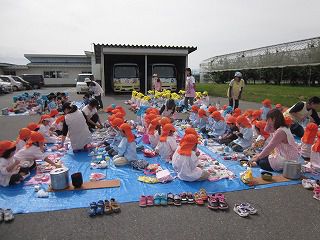 １０月４日　いも煮会食　おいしかったね～！