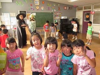 １０月９日　英語であそぼう　－ハロウィンー