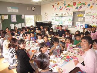１０月１１日　給食参観　