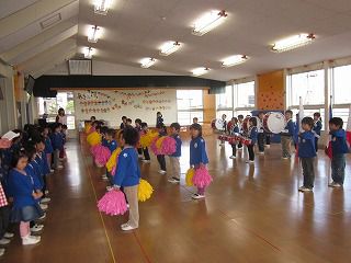 １０月２８日　マーチング引き継ぎ式