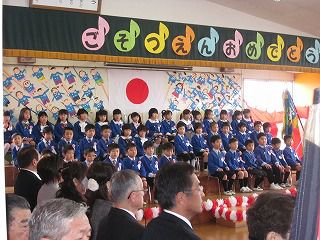３月２１日　第３４回　卒園式