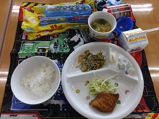 ６月１２日給食参観（年長）