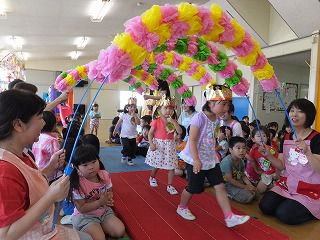 ６月２６日　誕生会・虫歯予防ペープサート劇