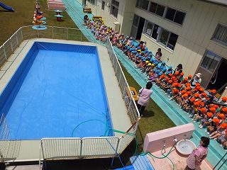 ６月３０日　プール開き