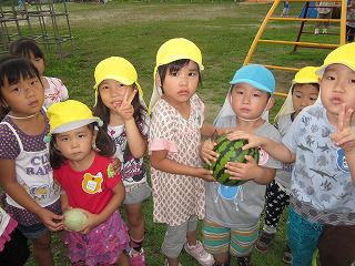 ８月　園だよりの「お知らせ」