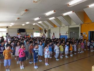 ７月２６日　１学期終業式