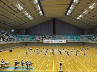 １０月２５日　幼児体操・鼓笛フェスティバル　山形県大会