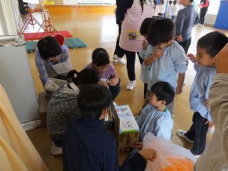 １１月６日　赤小５年生との交流会