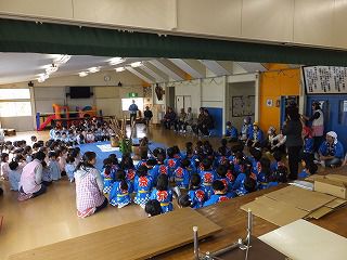１１月１４日　餅つき会