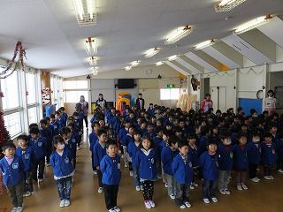 １２月２２日　２学期終業式