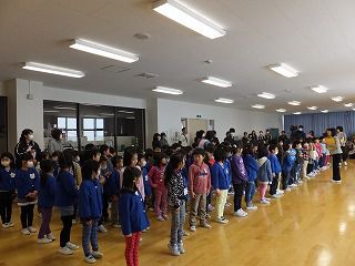 ２月１３日　沖小交流会　