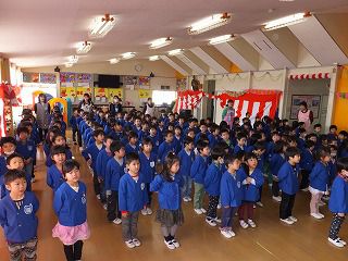 ３月２０日　修了式 