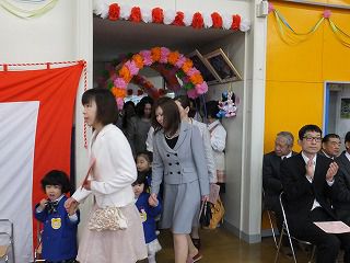 ４月７日　第３６回 入園式